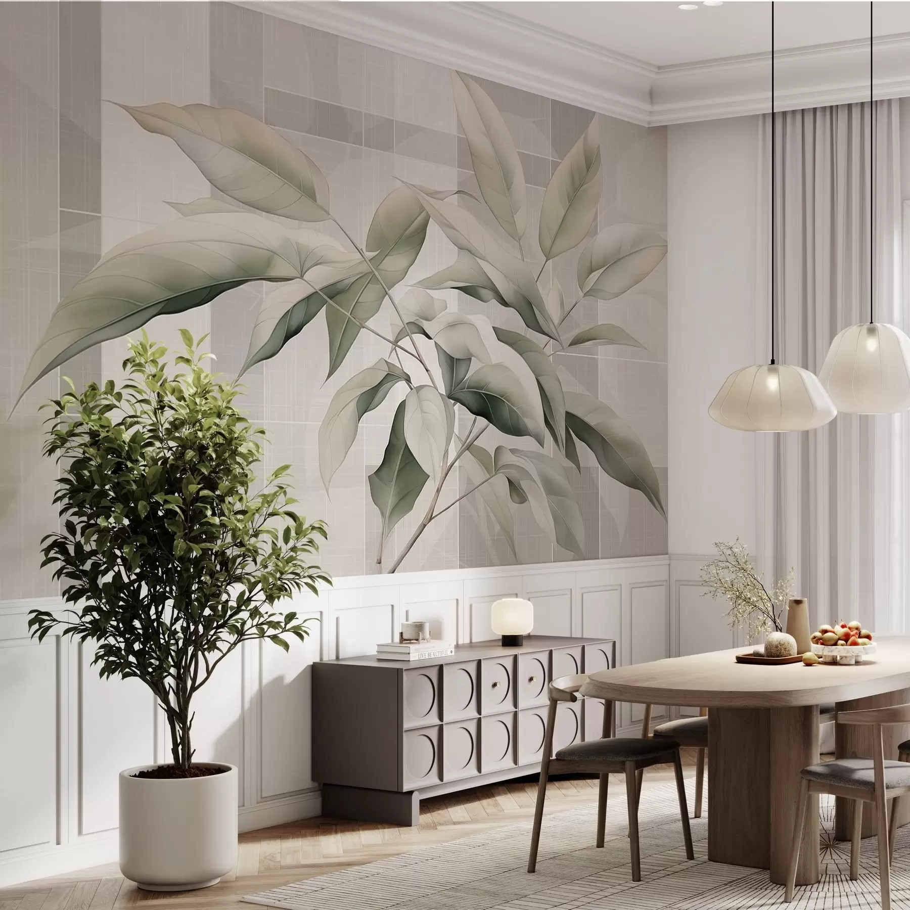 Fototapet Graciös trädgren w04840