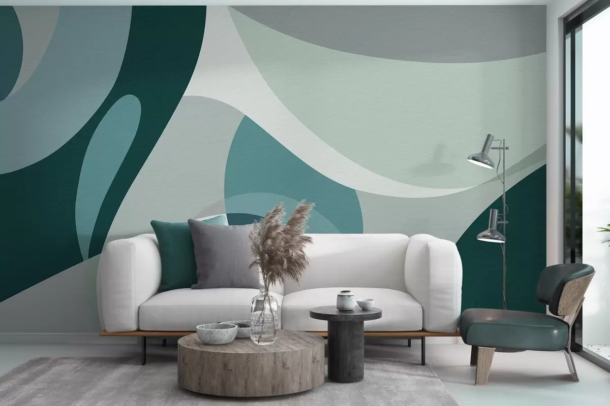 Fototapet Geometrisk abstraktion w04843v2