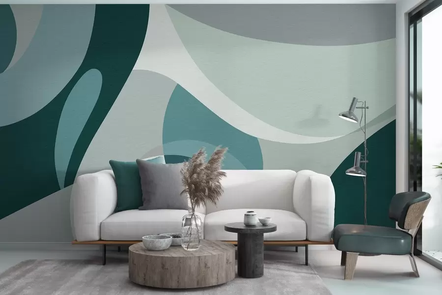 Fototapet Geometrisk abstraktion w04843v2