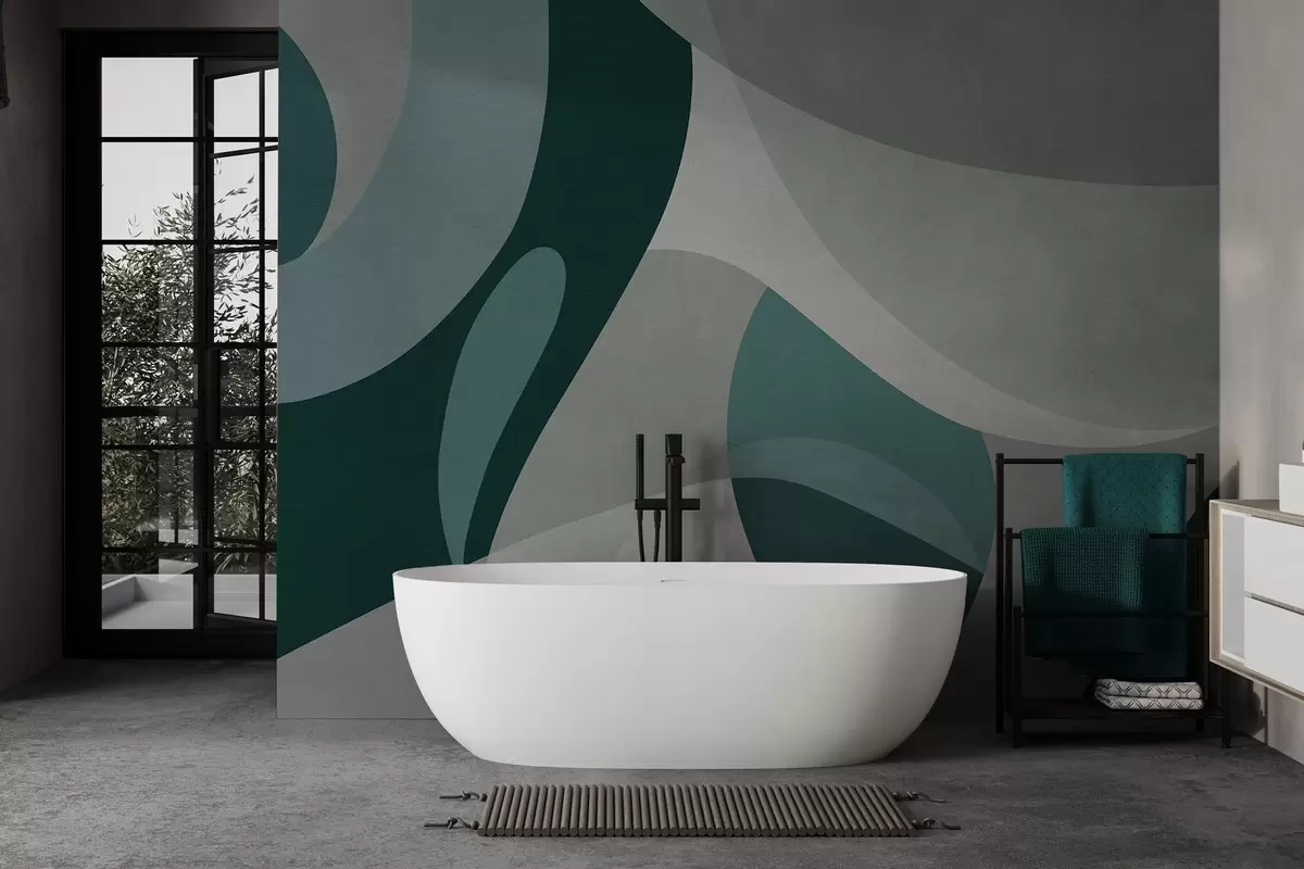 Fototapet Geometrisk abstraktion w04843v2