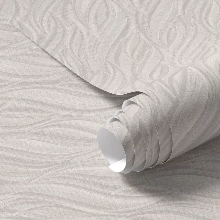 Fototapet Strukturerade penseldrag, varm beige a00688