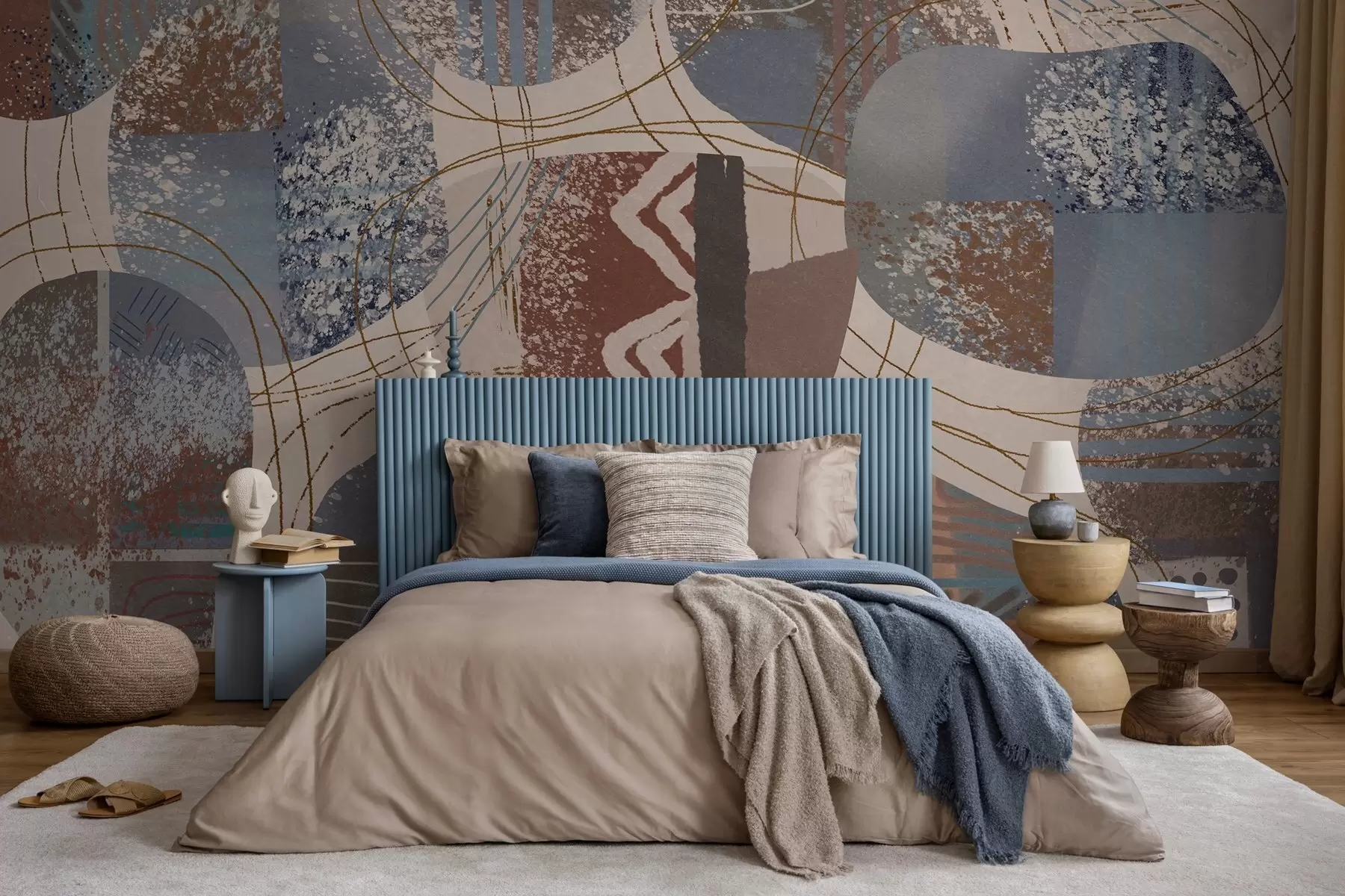 Fototapet samtida abstraktion w04871