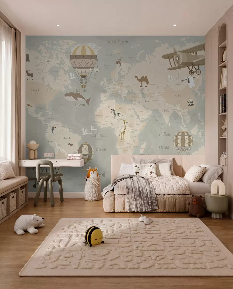 Fototapet Liten himmelsatlas c00003en