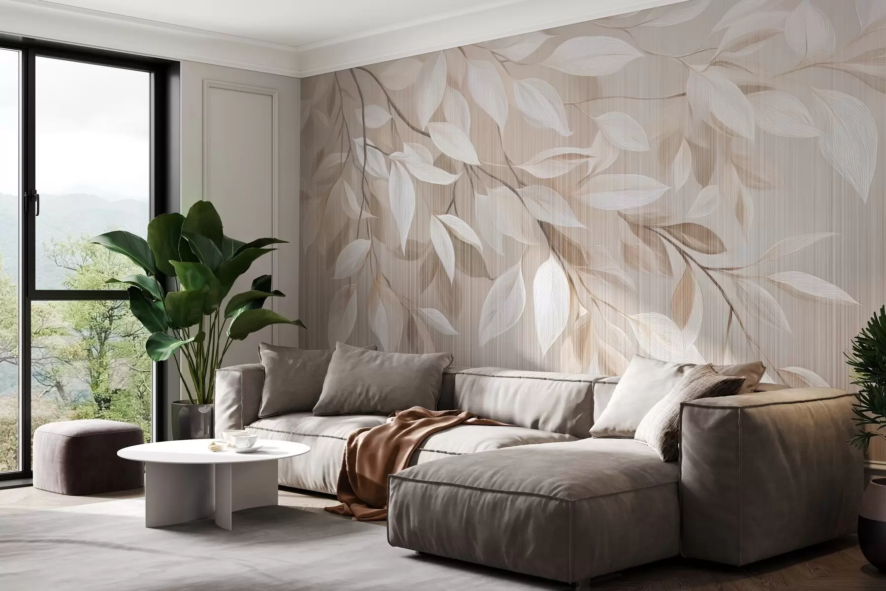 Fototapet Hängande trädgren w04903