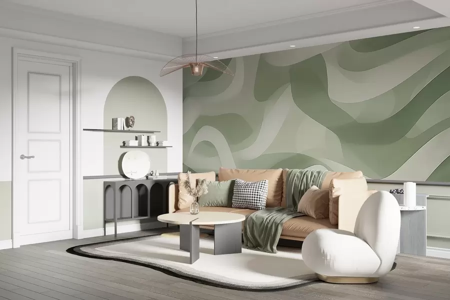 Fototapet Abstrakta vågor w04888