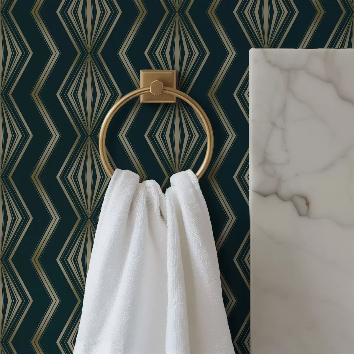 Bakgrund Mörkblå diamantmönster a00973v1