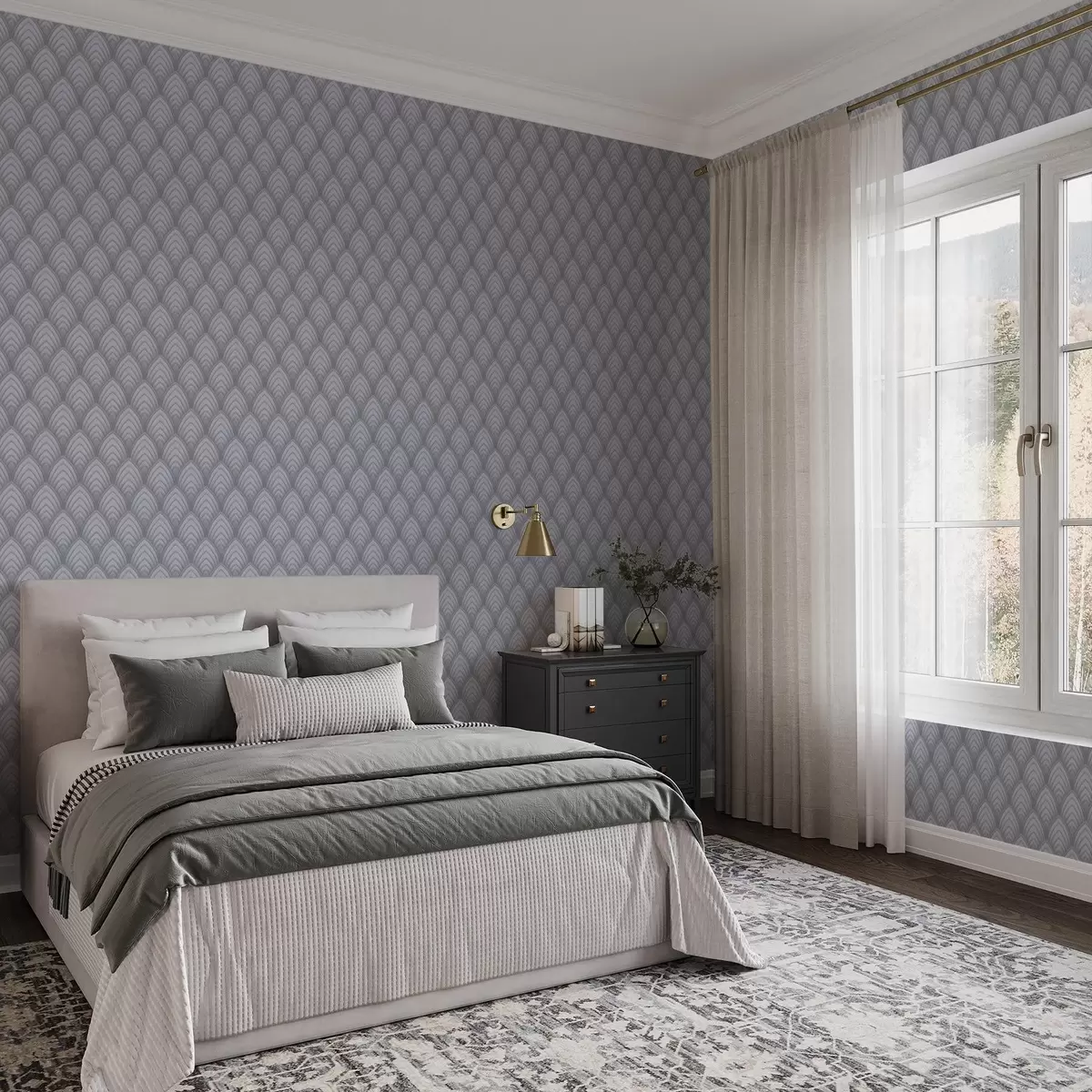 Bakgrund Volymetriska gråskaleliknande bågar med en mjuk gradient a00989