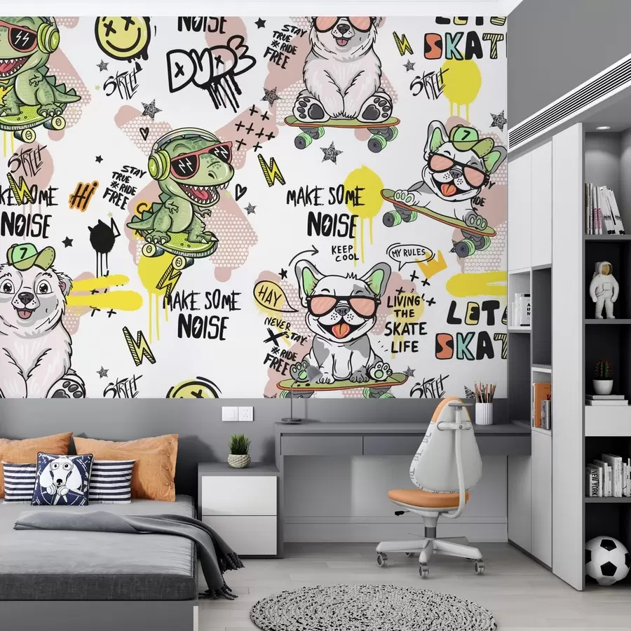 Fototapet Sagofigurer w04940