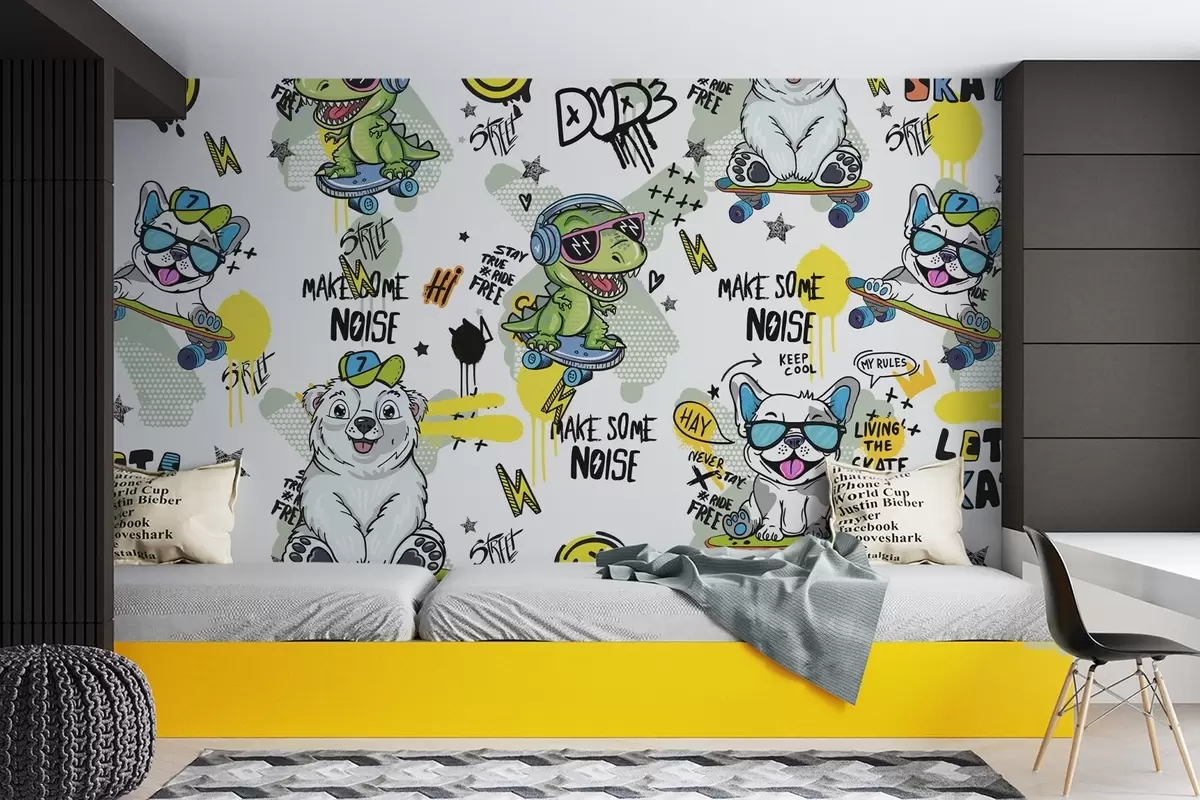 Fototapet Sagofigurer w04940v1