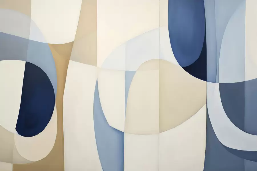 Fototapet Akvarellgeometri w04837