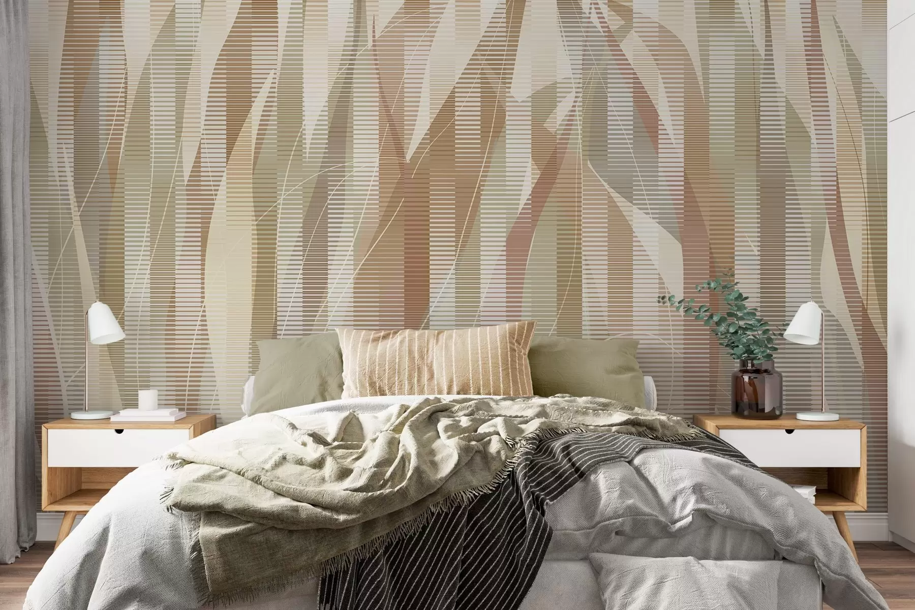 Fototapet Sammanflätade element w04945