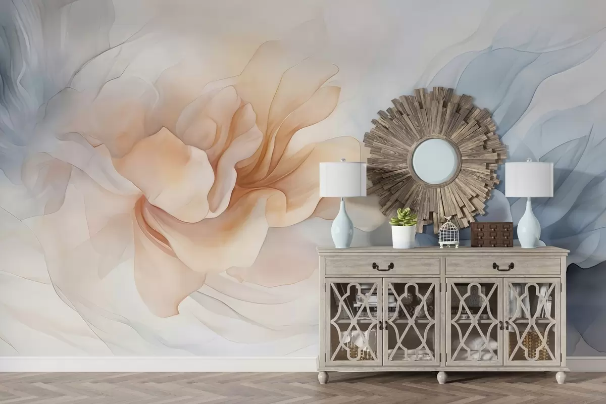 Fototapet Genomskinliga knoppar w04951