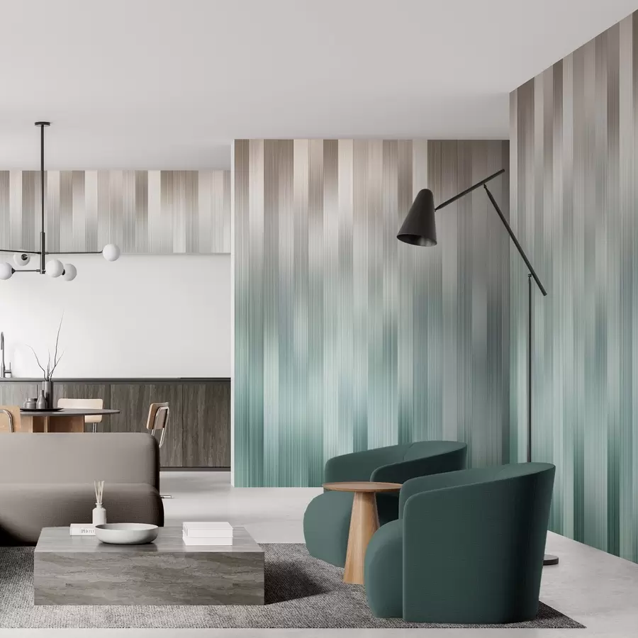 Fototapet Harmoni mellan vertikala linjer w04952