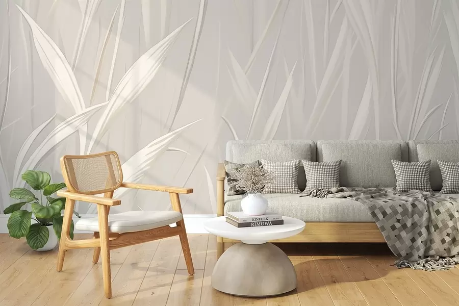 Fototapet Abstrakt gräs w04915