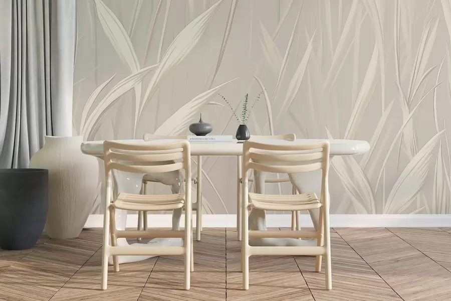 Fototapet Abstrakt gräs w04915