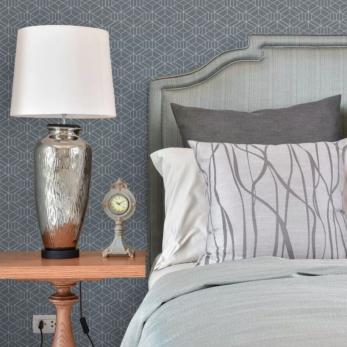 Bakgrund Grå bakgrund med vita tredimensionella kuber i ett rutnät a01067v2