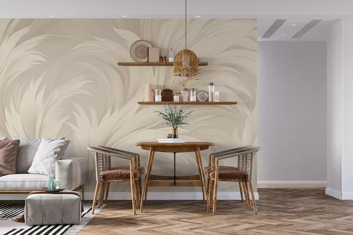 Fototapet Abstrakta blad w04987