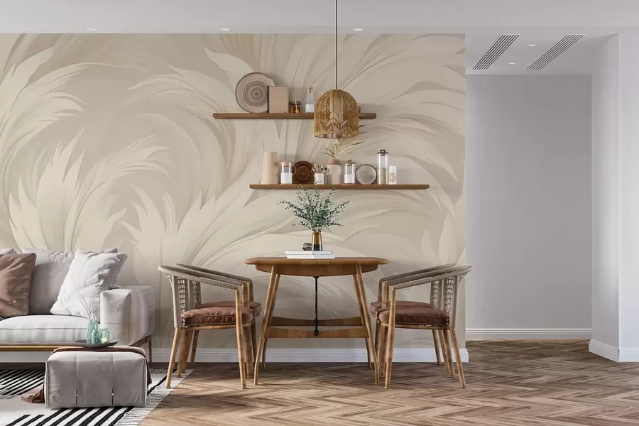 Fototapet Abstrakta blad w04987