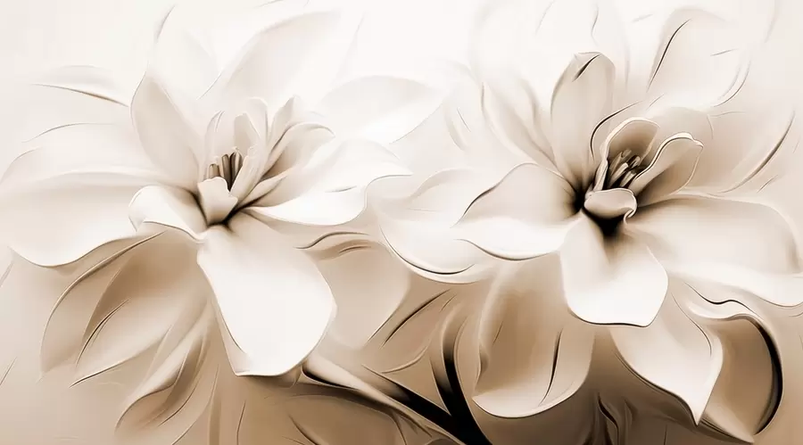 Fototapet Fantasi blommor w04984