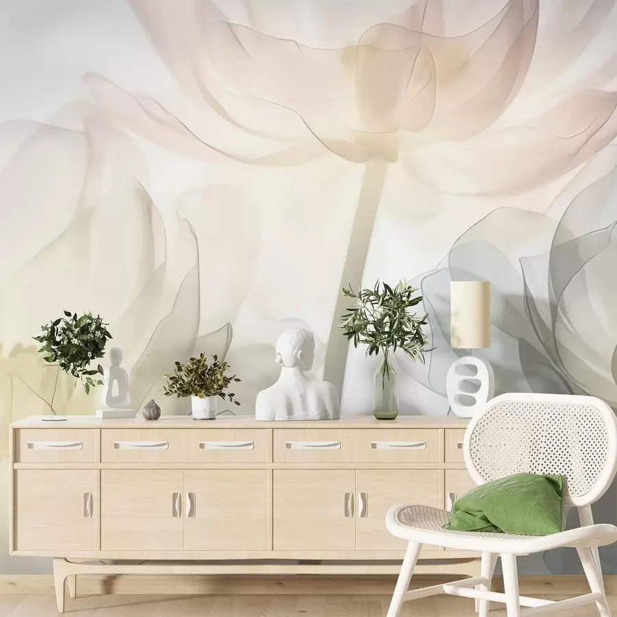 Fototapet Stora blommor w05030