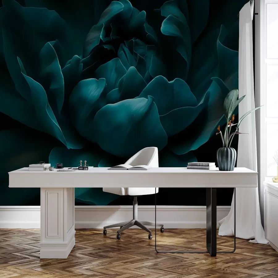 Fototapet Viskning av kronblad w05040