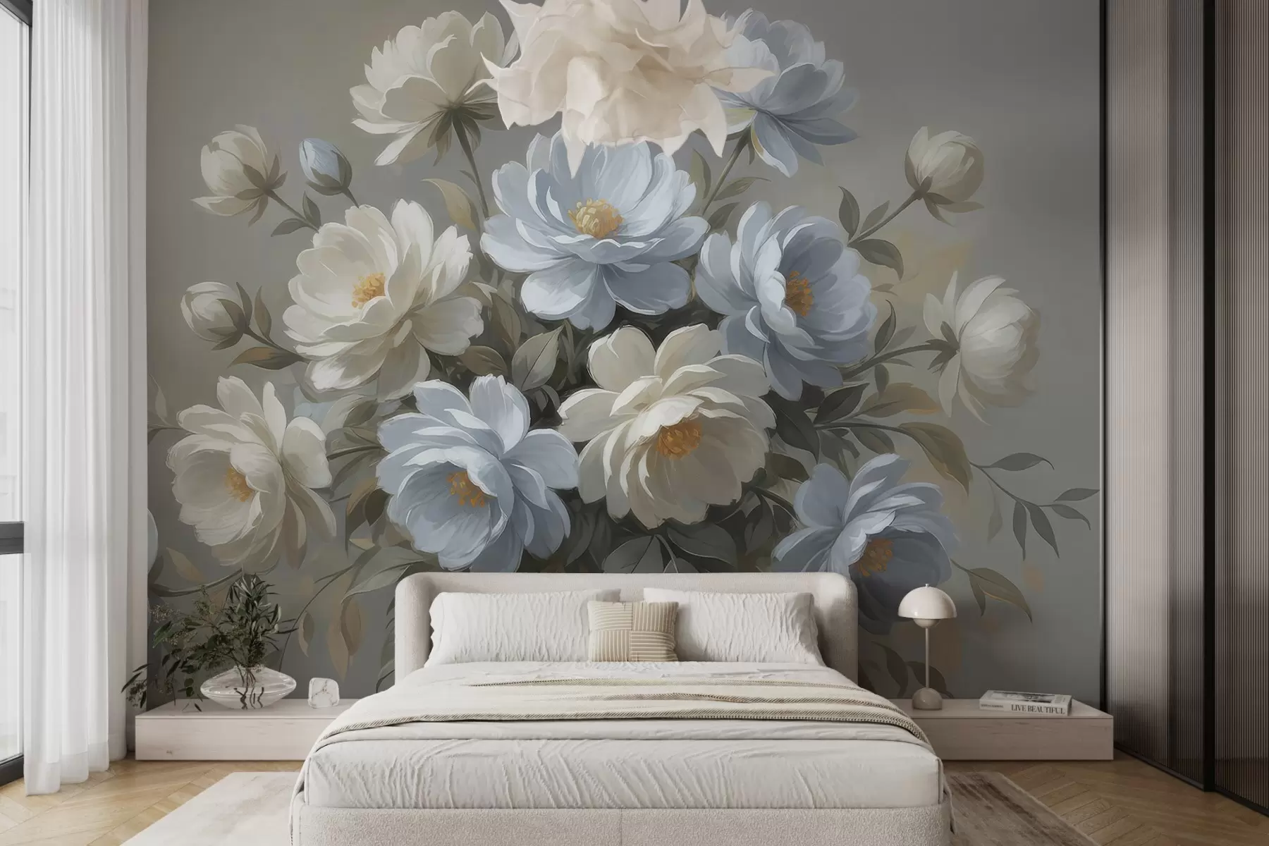 Fototapet Delikat blombukett w05049