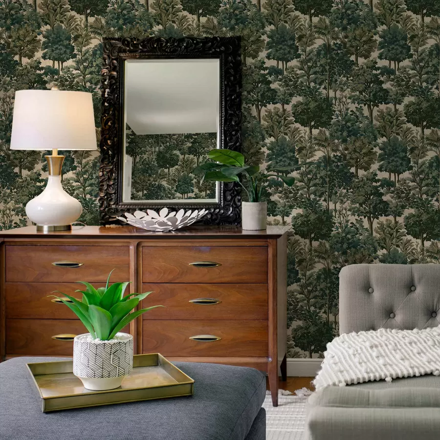 Fototapet Skogslandskap a00966