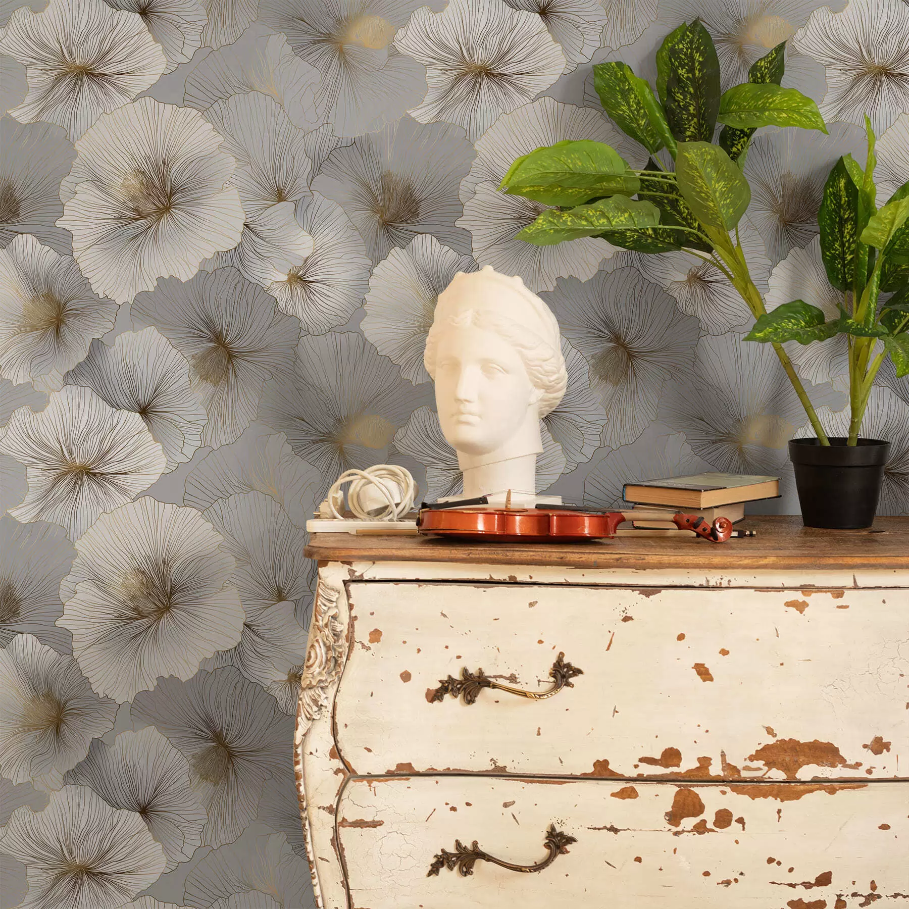 Fototapet Eleganta blommor a00969