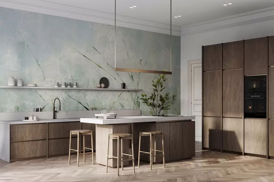 Fototapet Gräsets lätthet w05176