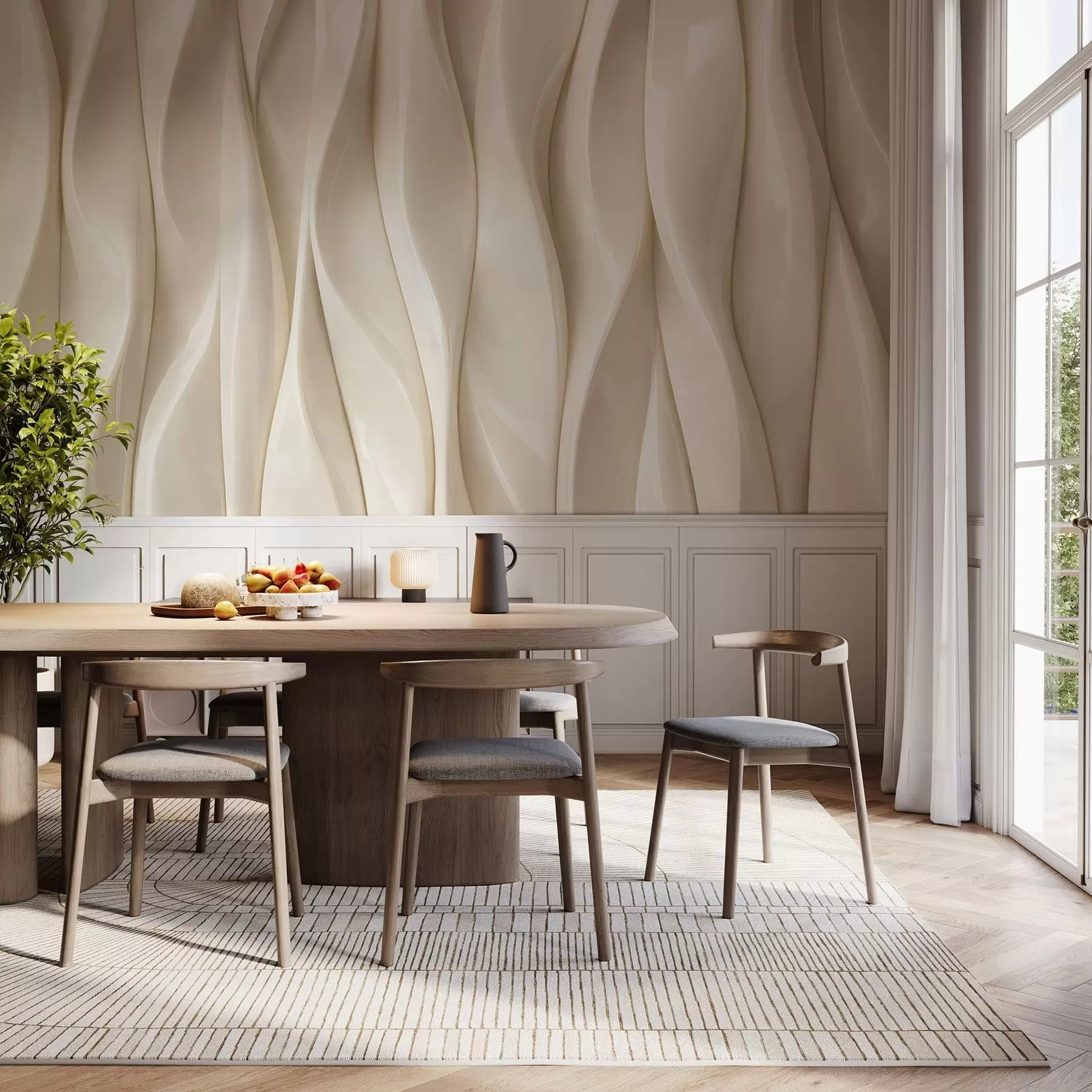 Fototapet Vertikal rytm w05181