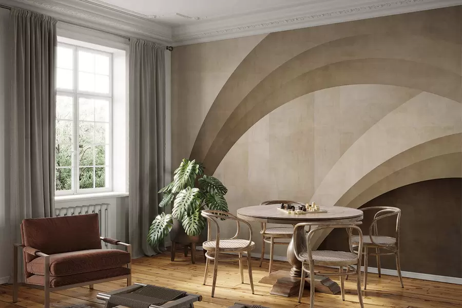 Fototapet Abstrakta bågar w05182