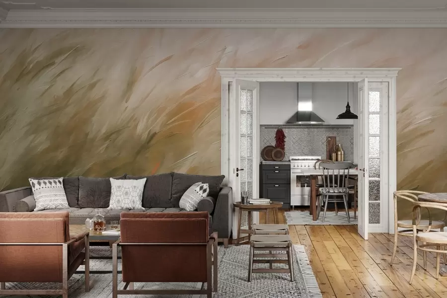 Fototapet Gräsets andedräkt w05183v1