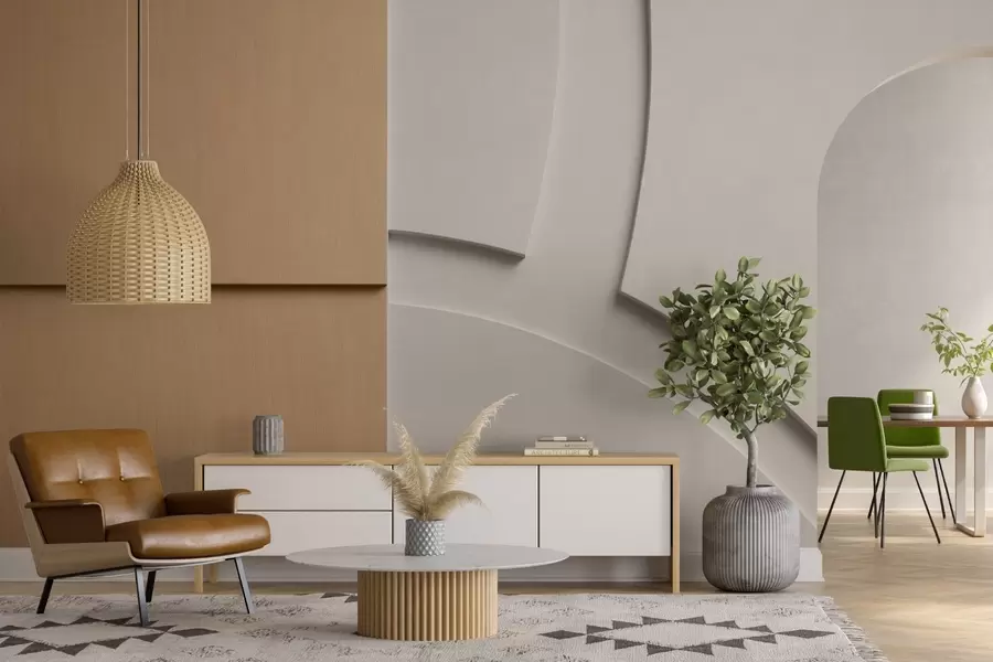 Fototapet Abstrakt komposition w05205