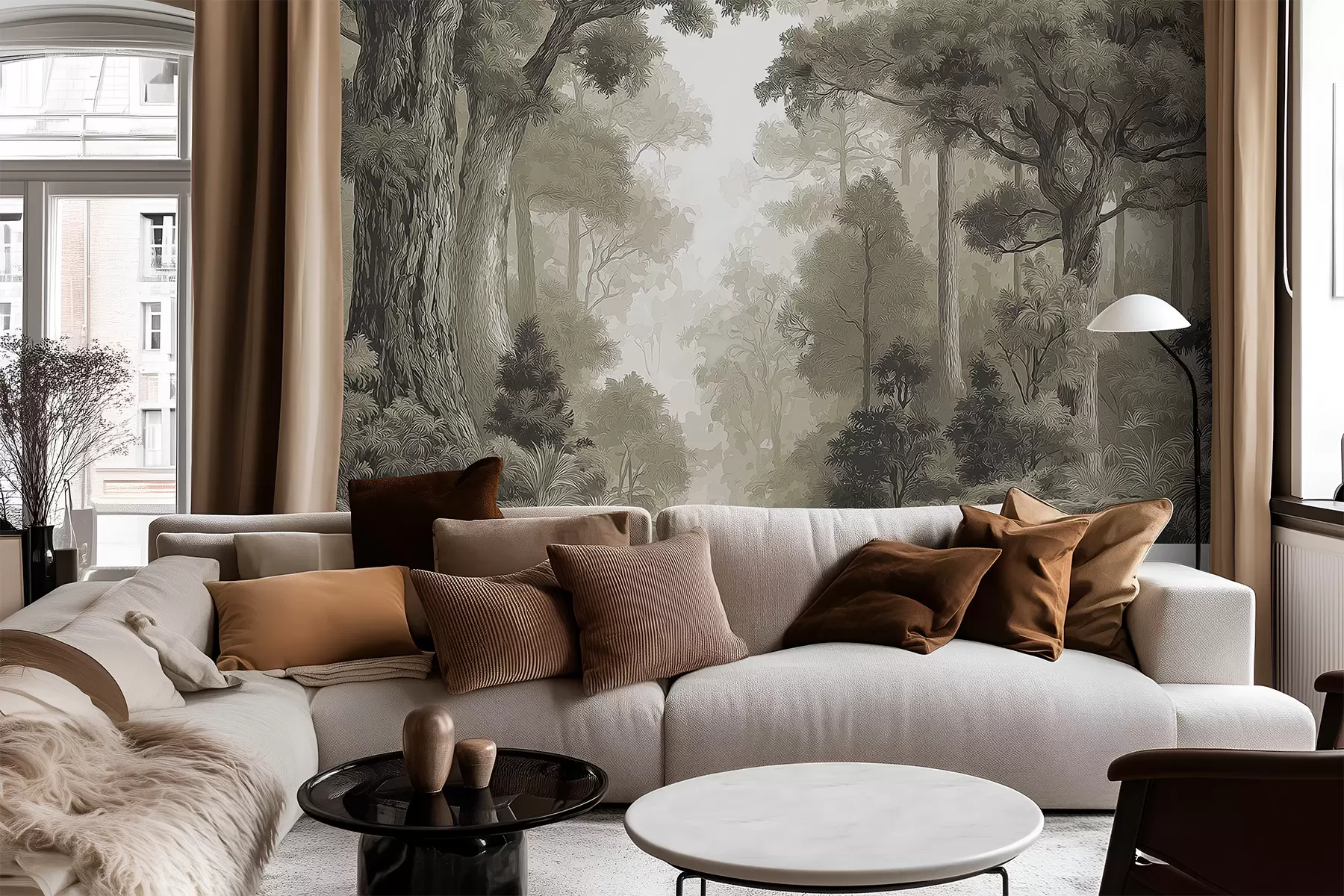 Fototapet Lövskog w05196v1