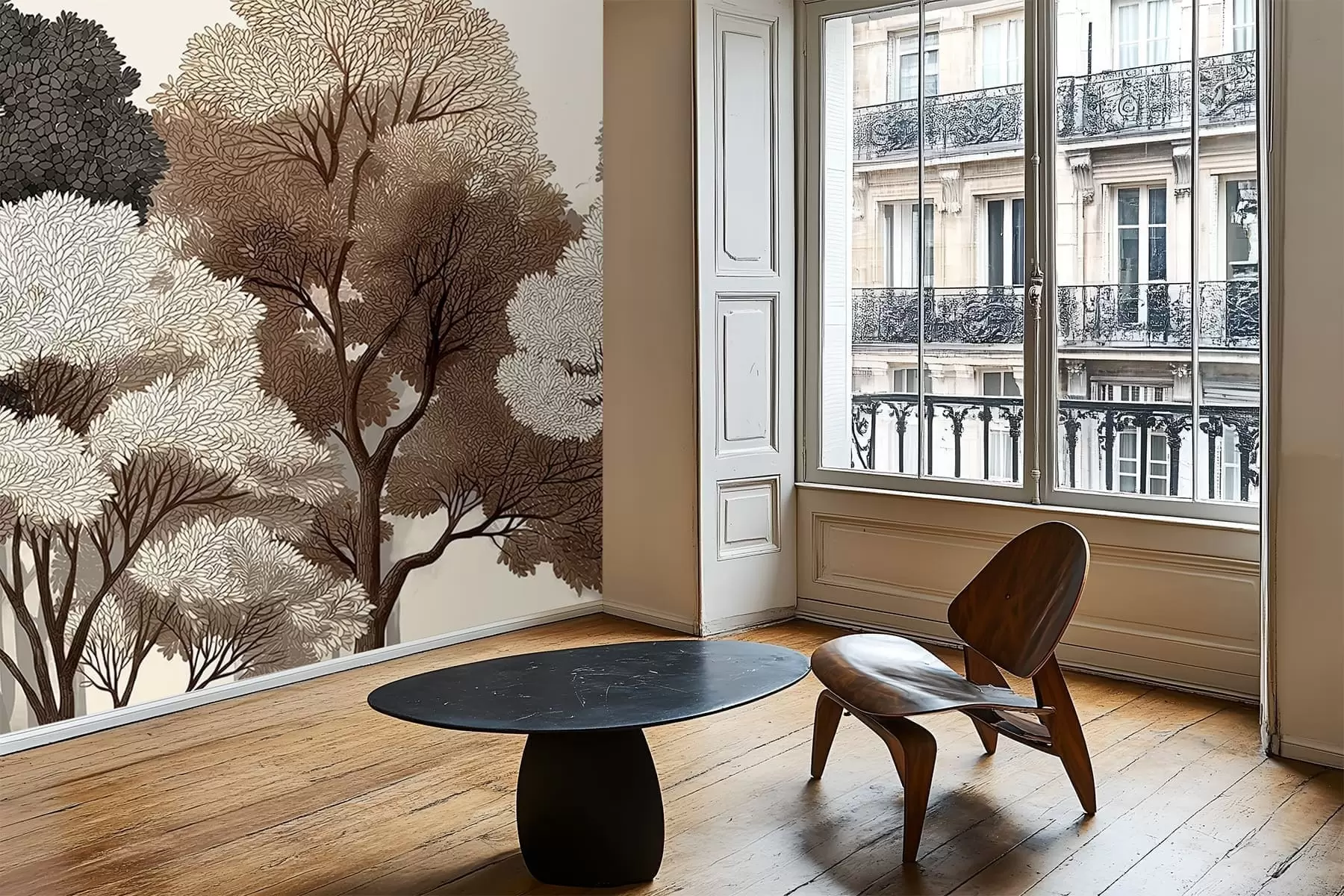 Fototapet Lövskog w05198