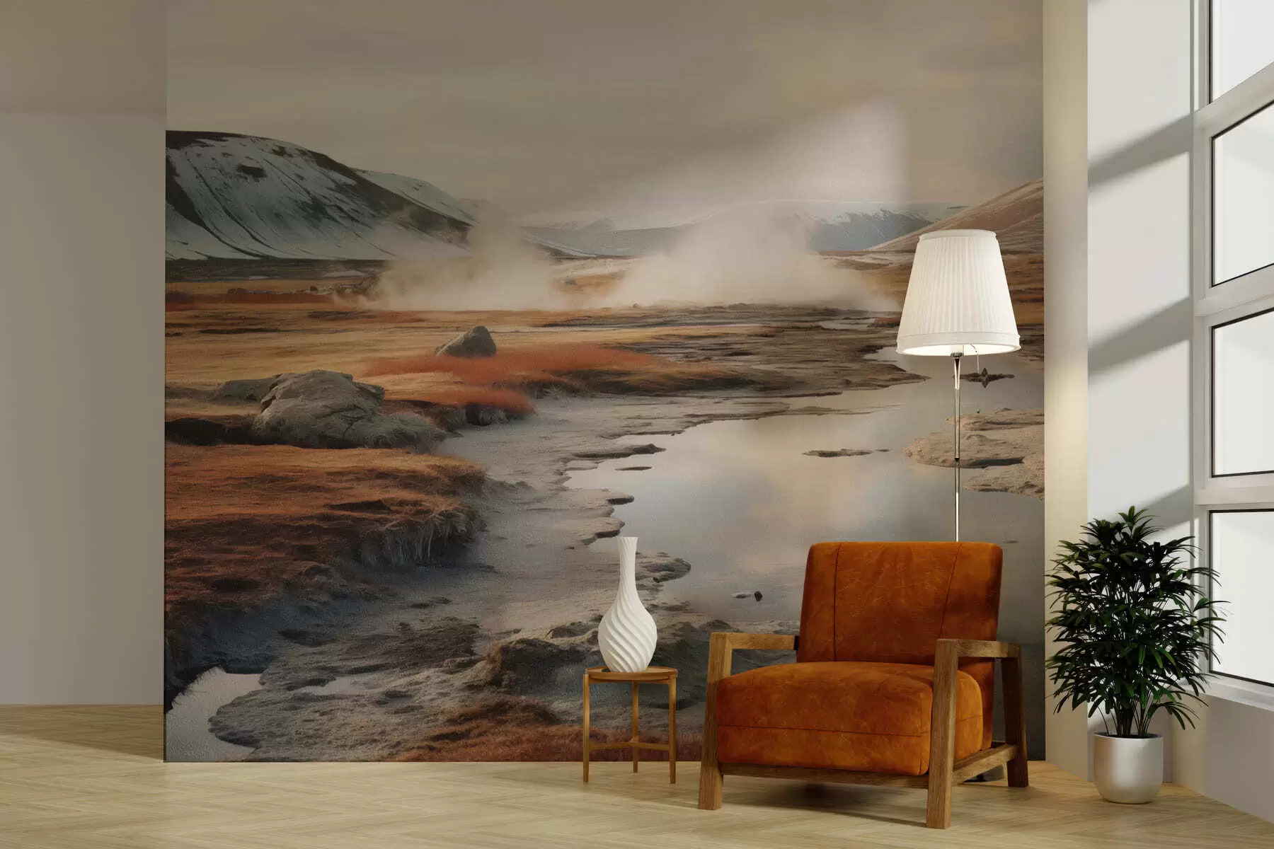 Fototapet Floddalen w05365