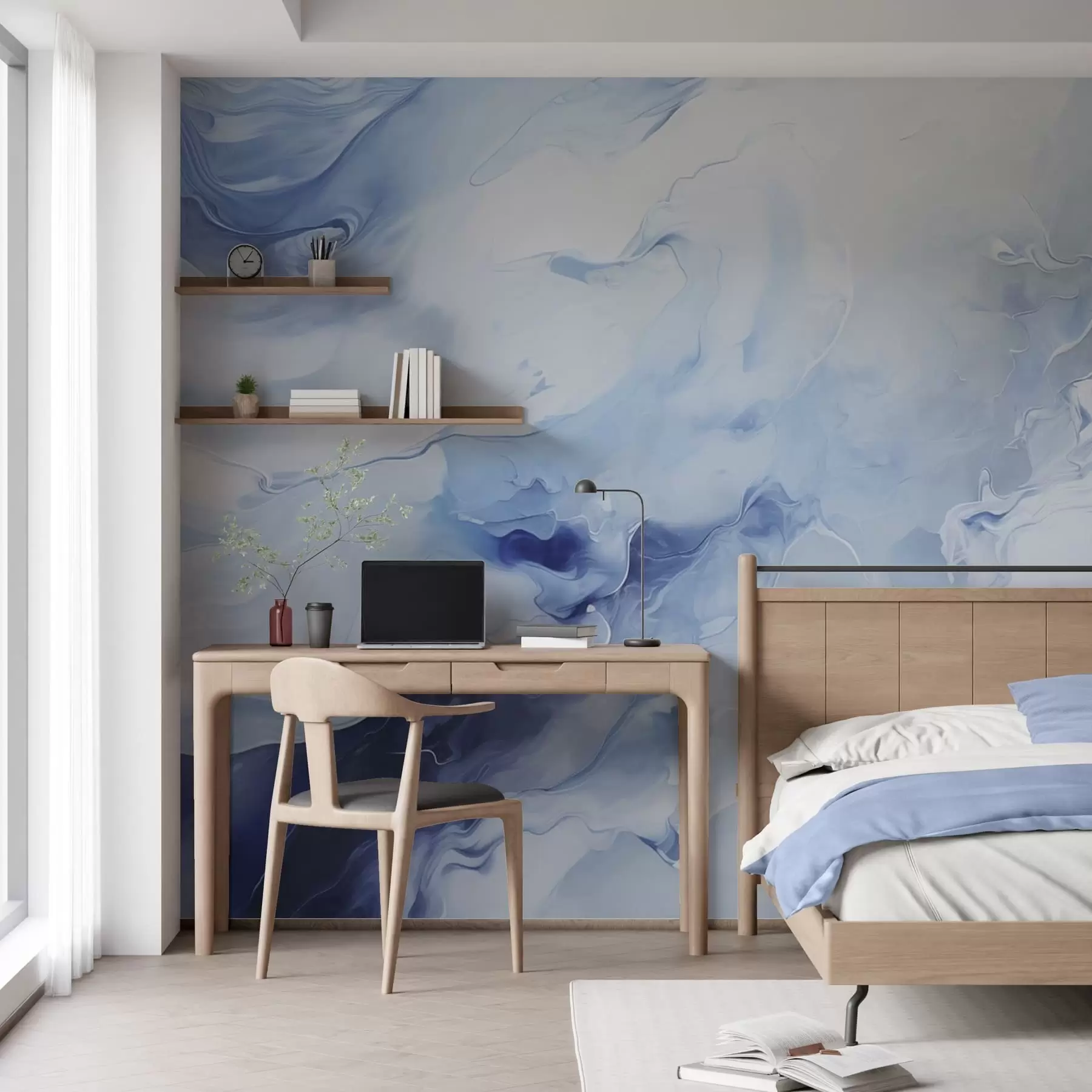 Fototapet Fina marmorådringar w05441