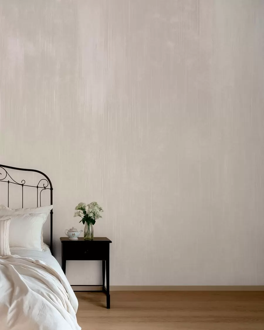 Fototapet Ljusbeige bakgrund med en diskret vertikal struktur w05121