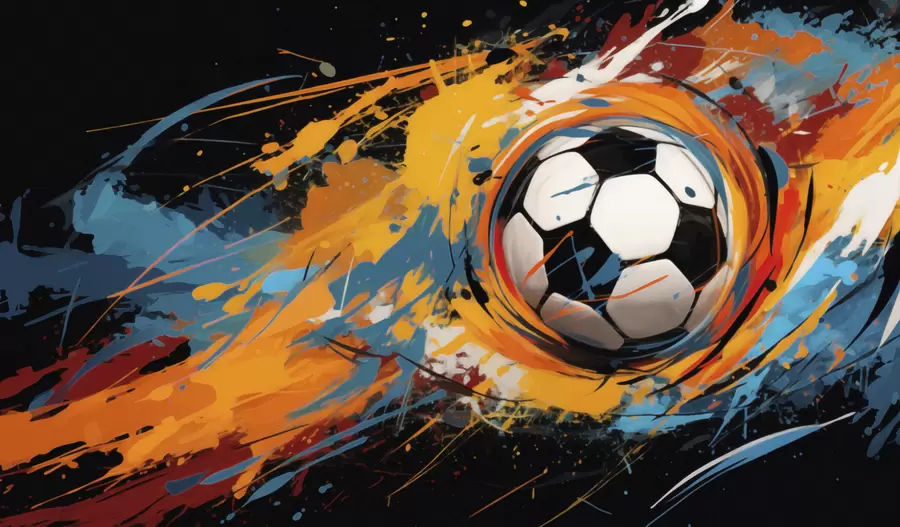 Fototapet Fotboll w05460