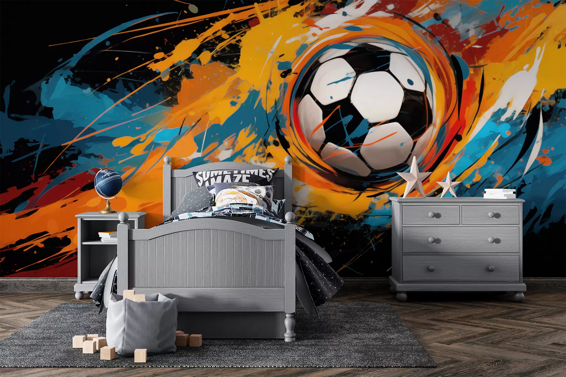 Fototapet Fotboll w05460