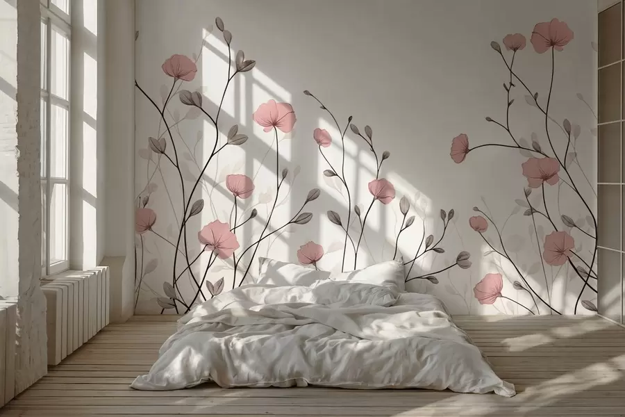 Fototapet Vilda blommor w05485