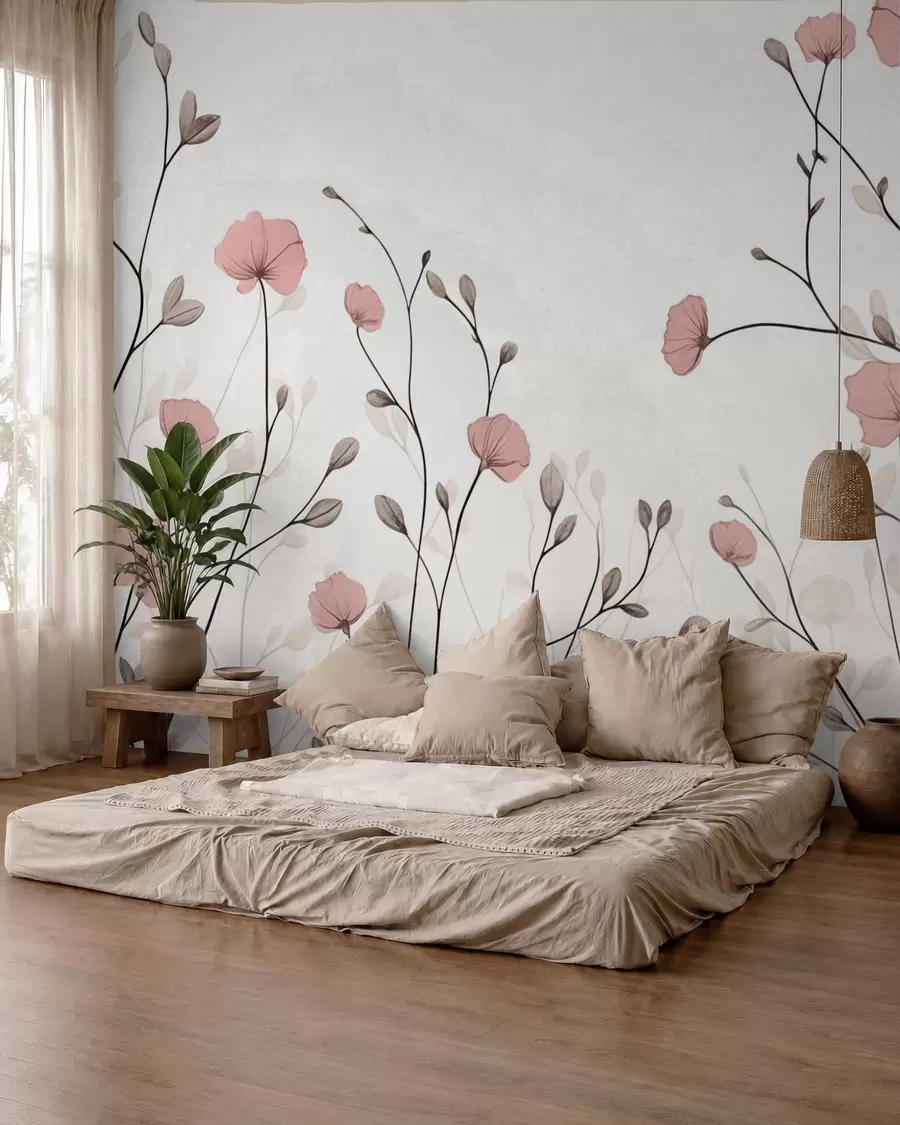 Fototapet Vilda blommor w05485