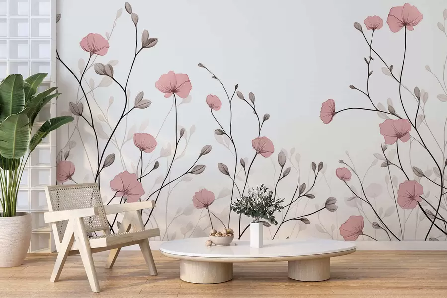 Fototapet Vilda blommor w05485