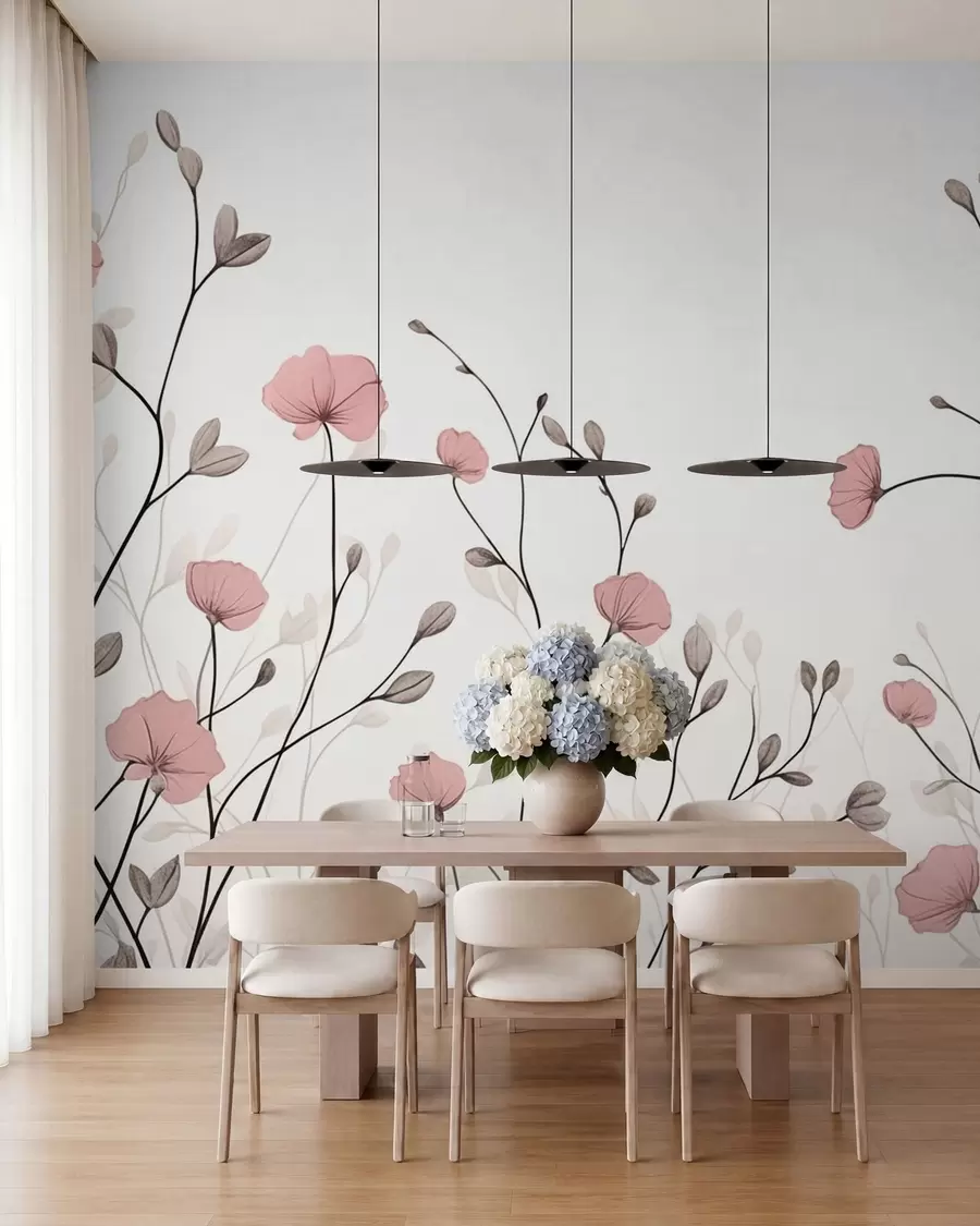 Fototapet Vilda blommor w05485