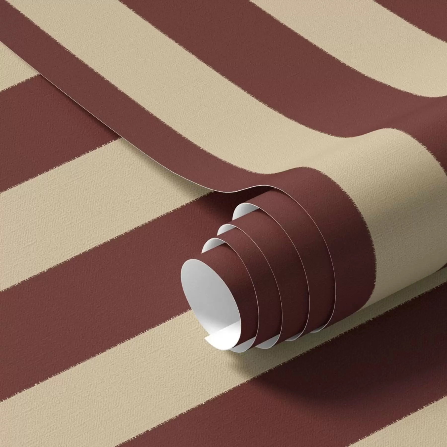Fototapet Röda och beige vertikala ränder a01179