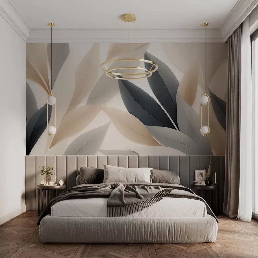 Fototapet Spetsiga blad w05203