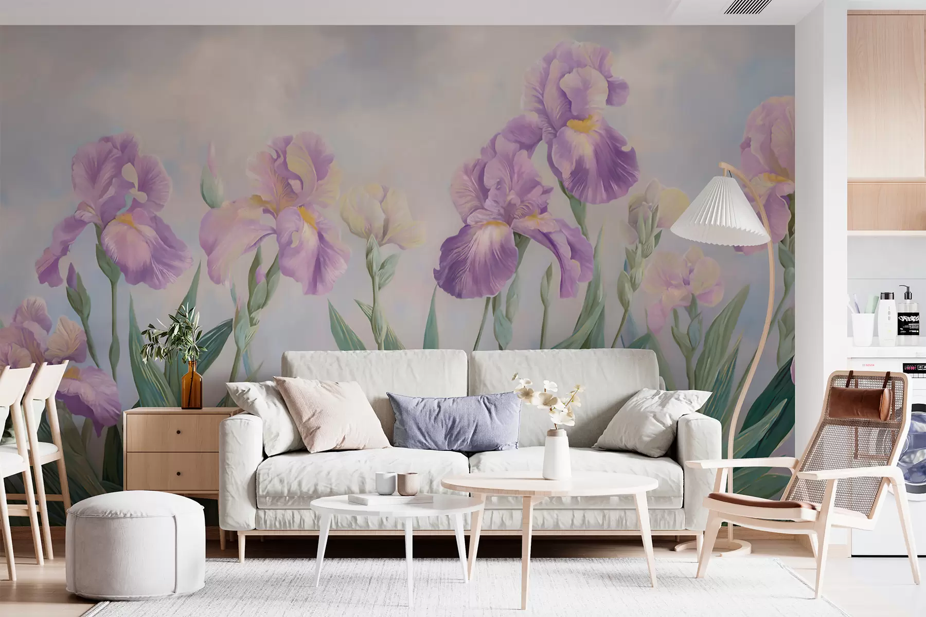 Fototapet Klassiska blommor w05646