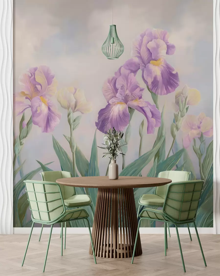 Fototapet Klassiska blommor w05646