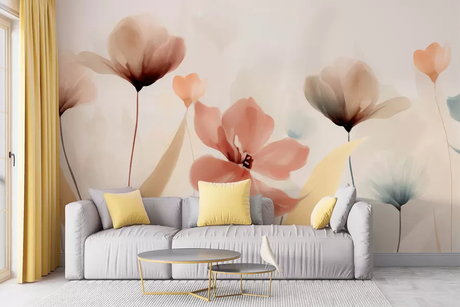Fototapet Vilda blommor w05684