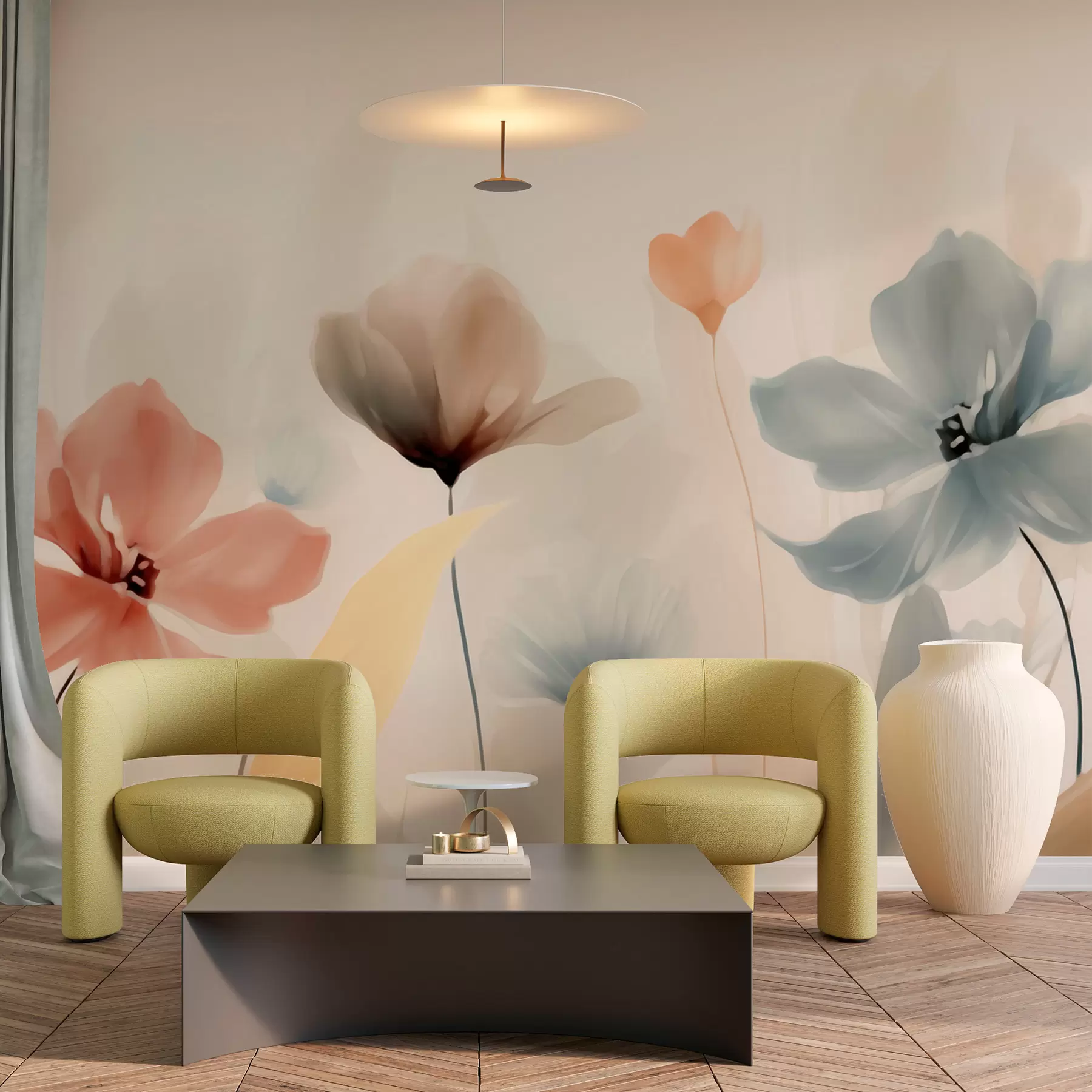 Fototapet Vilda blommor w05684